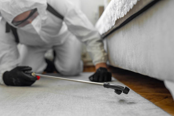 Professional Termite Control technician working in East Troy, WI